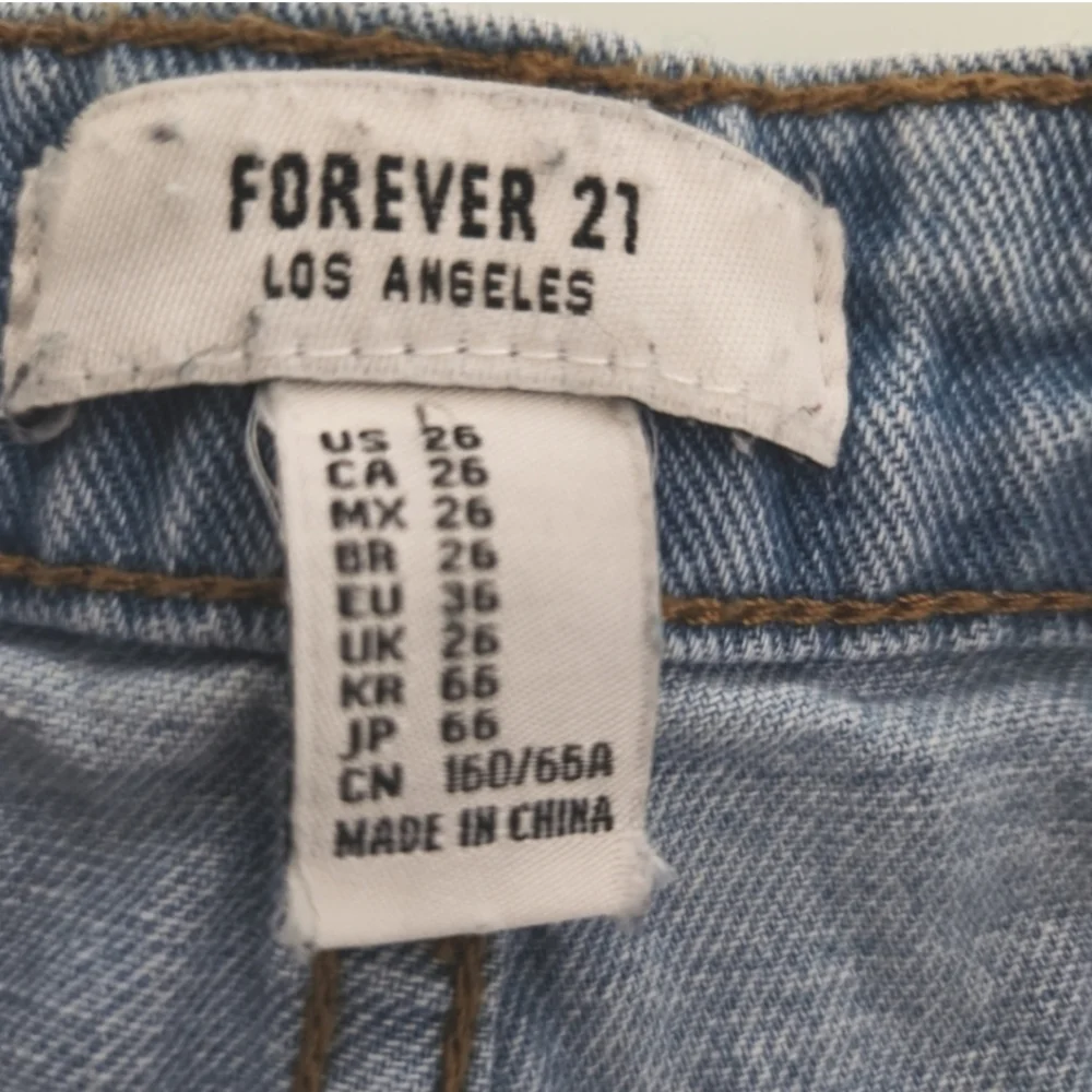 FOREVER 21 Denim Blue Women's Skirt